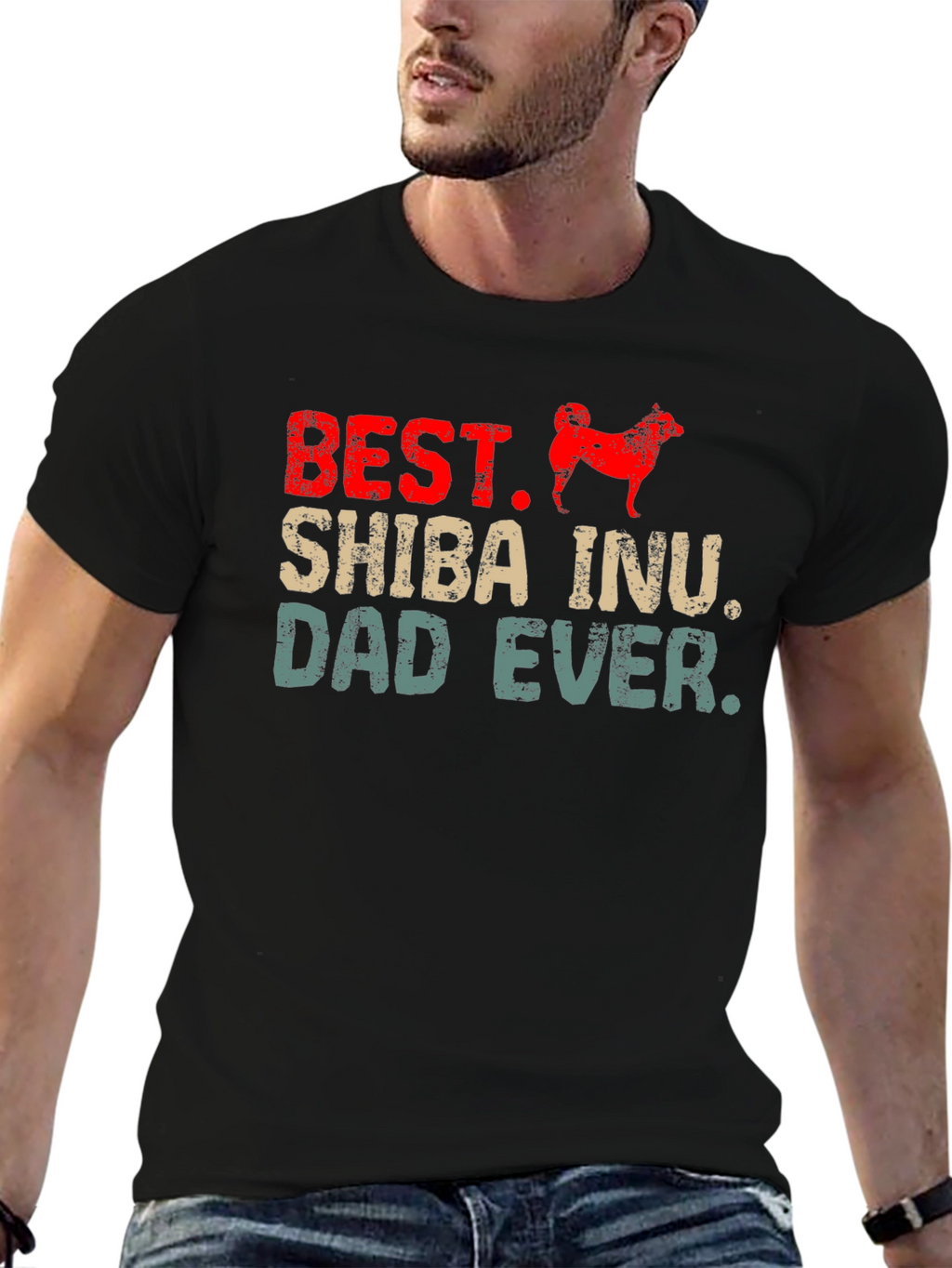 Best Shiba Inu Dad Ever T-Shirt