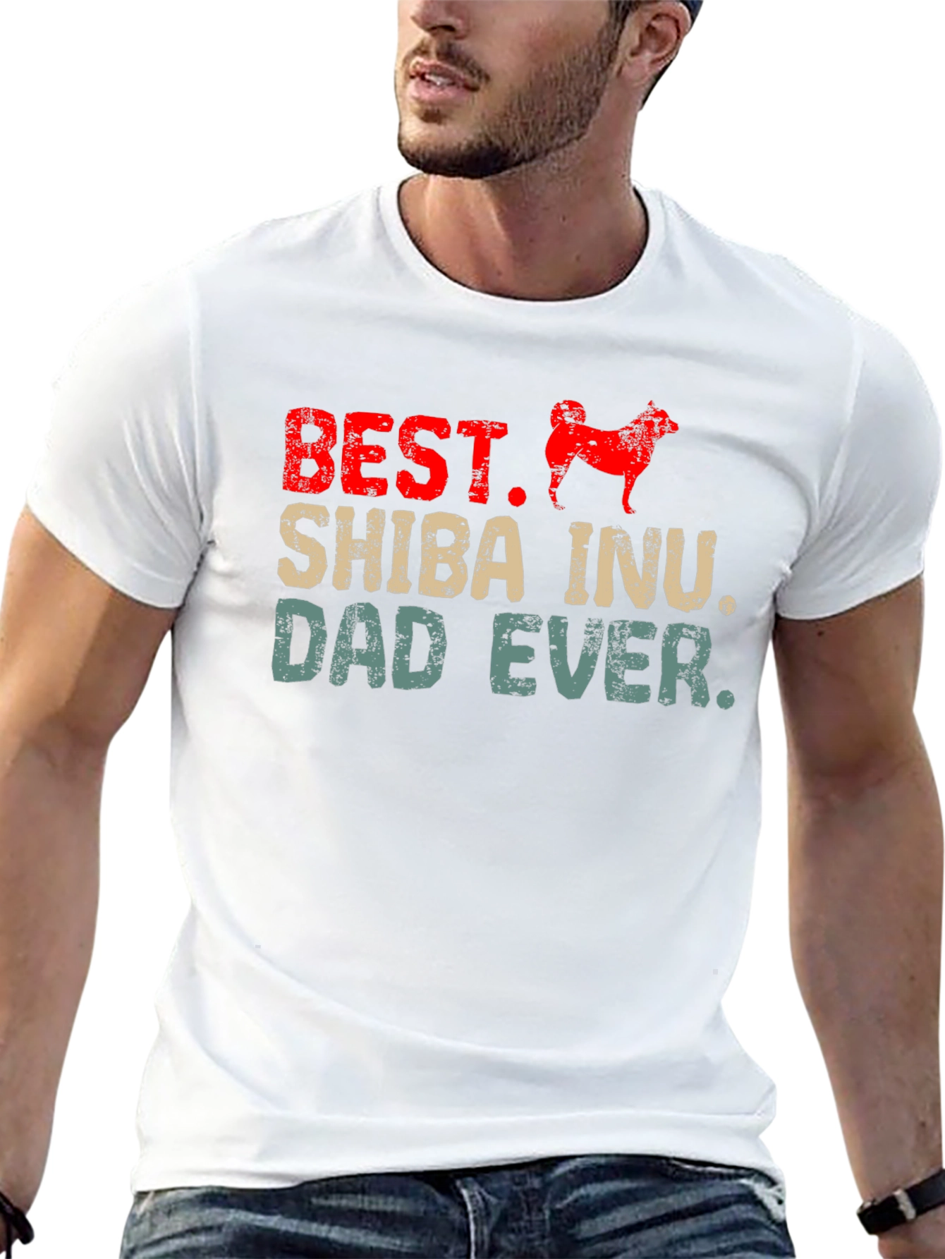 Best Shiba Inu Dad Ever T-Shirt