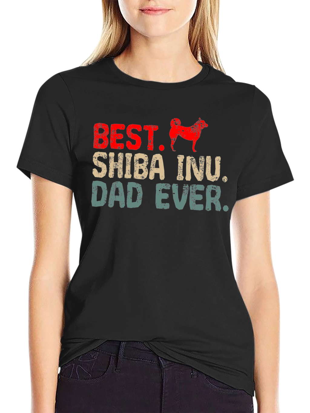 Best Shiba Inu Dad Ever T-Shirt
