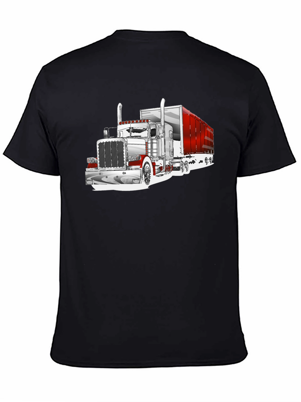 Truck Graphic T-Shirt - Black