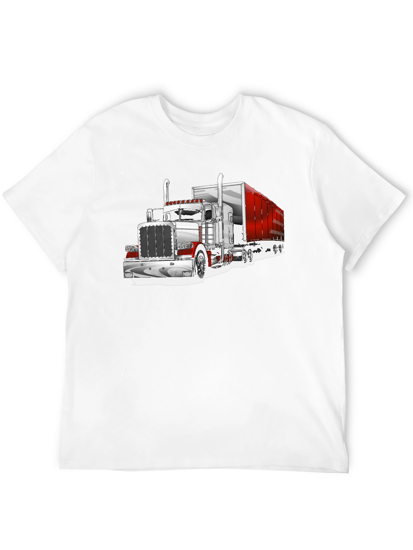 Truck Graphic T-Shirt - Black