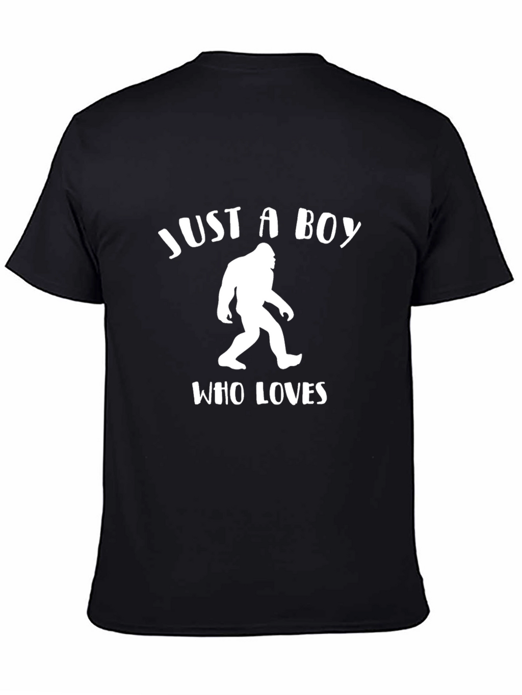 Just A Boy Who Loves Sasquatch T-Shirt