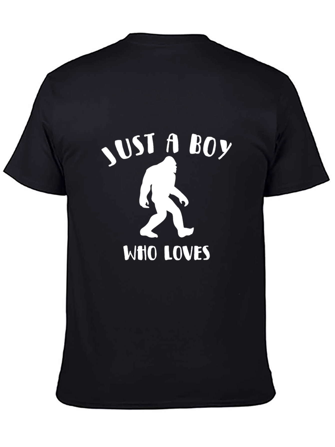 Just A Boy Who Loves Sasquatch T-Shirt