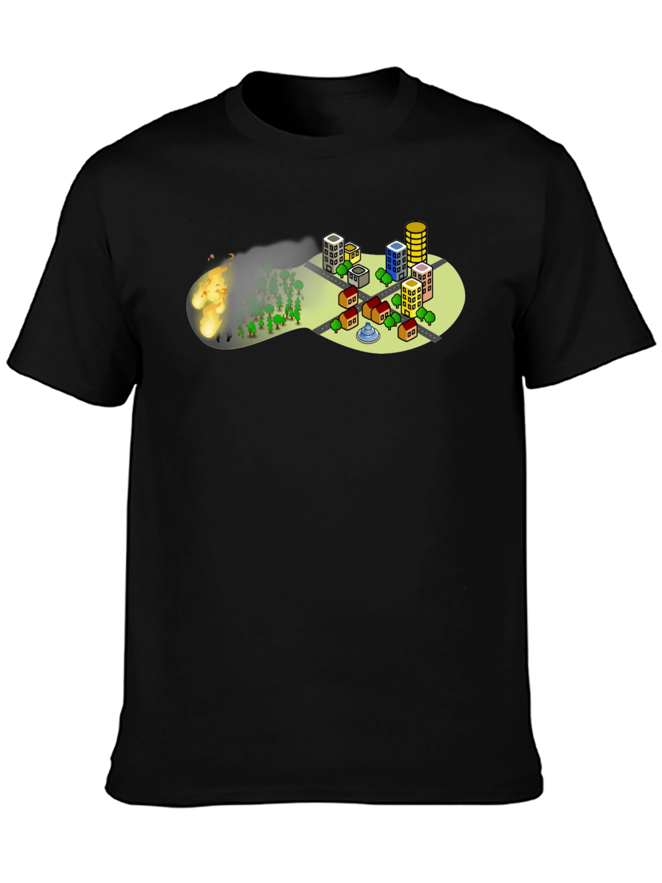 City Disaster T-Shirt - Graphic Tee