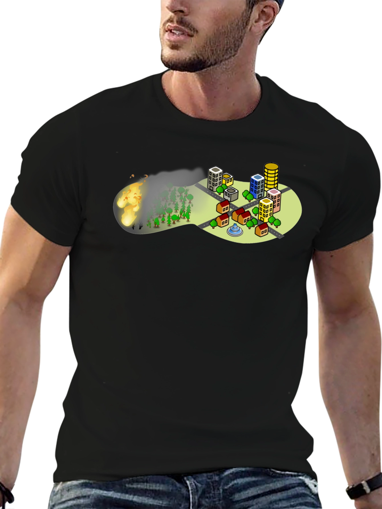 City Disaster T-Shirt - Graphic Tee