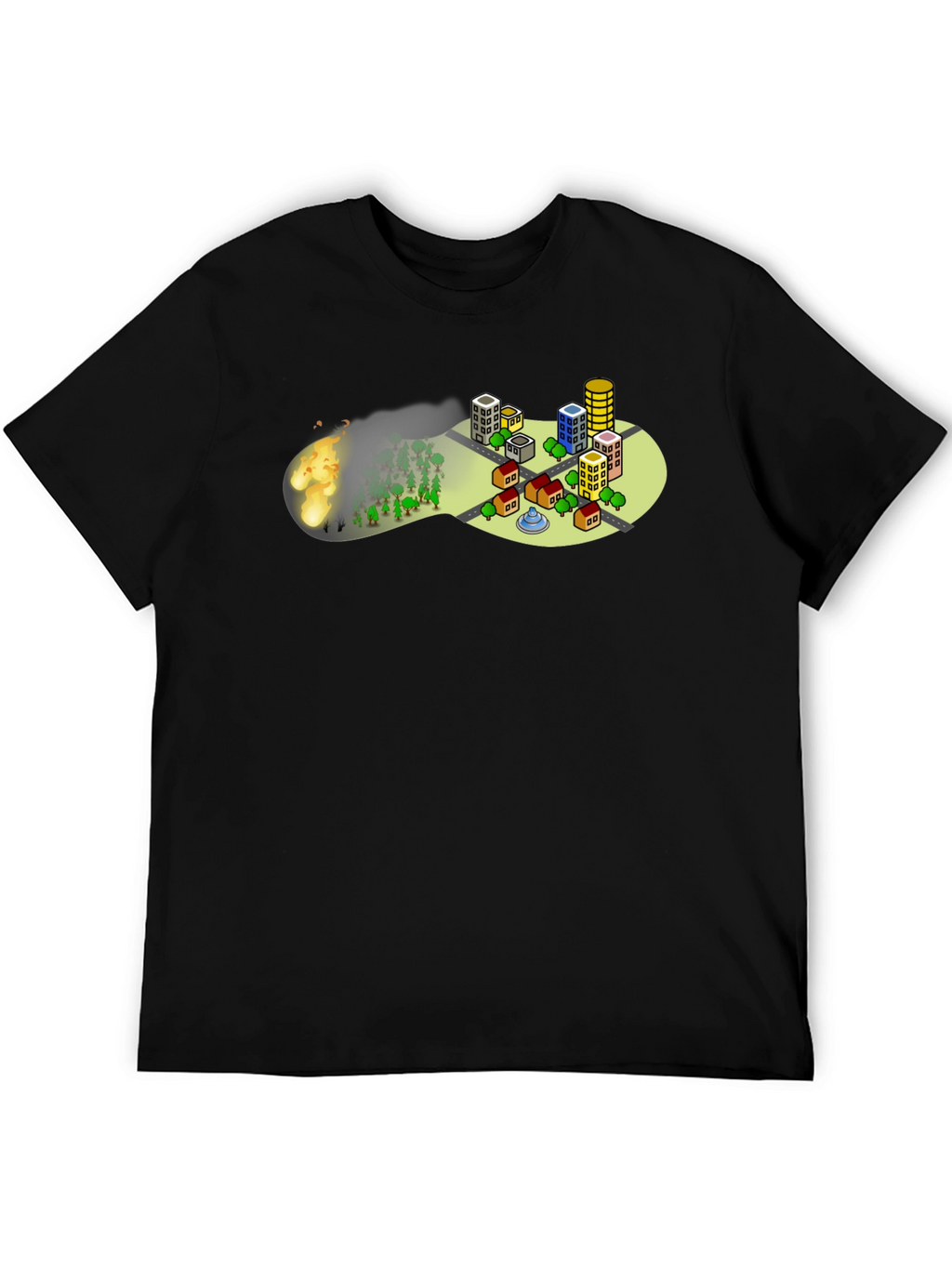City Disaster T-Shirt - Graphic Tee