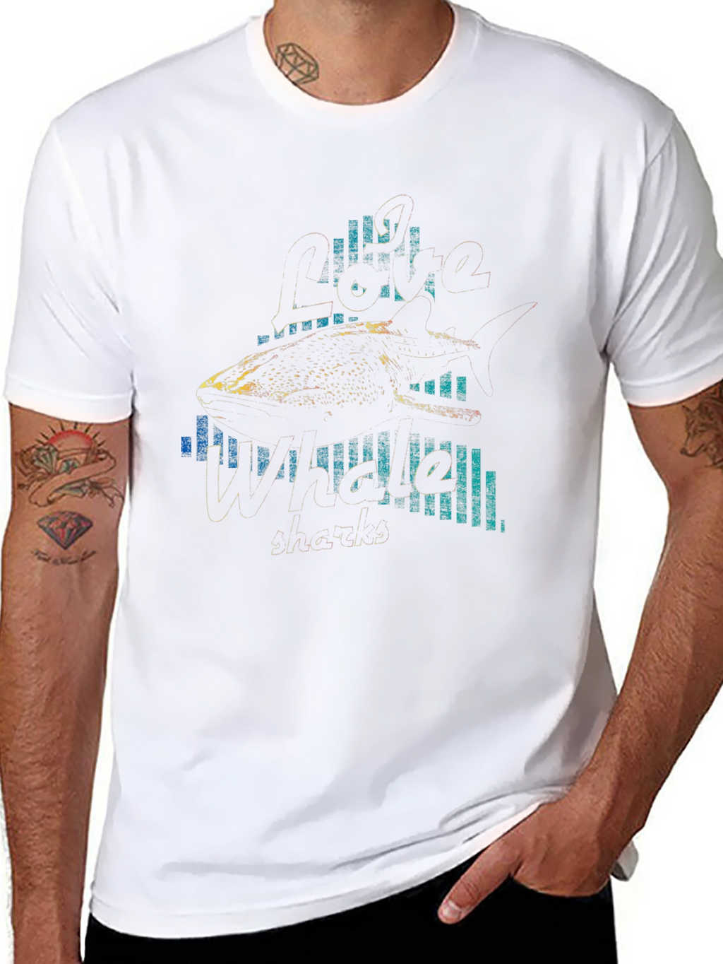 I Love Whale Sharks T-Shirt - Unique Design
