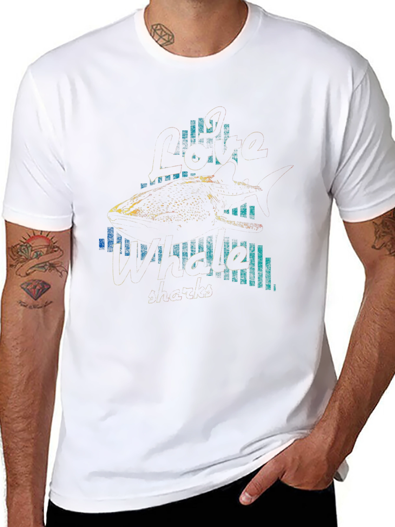 I Love Whale Sharks T-Shirt - Unique Design
