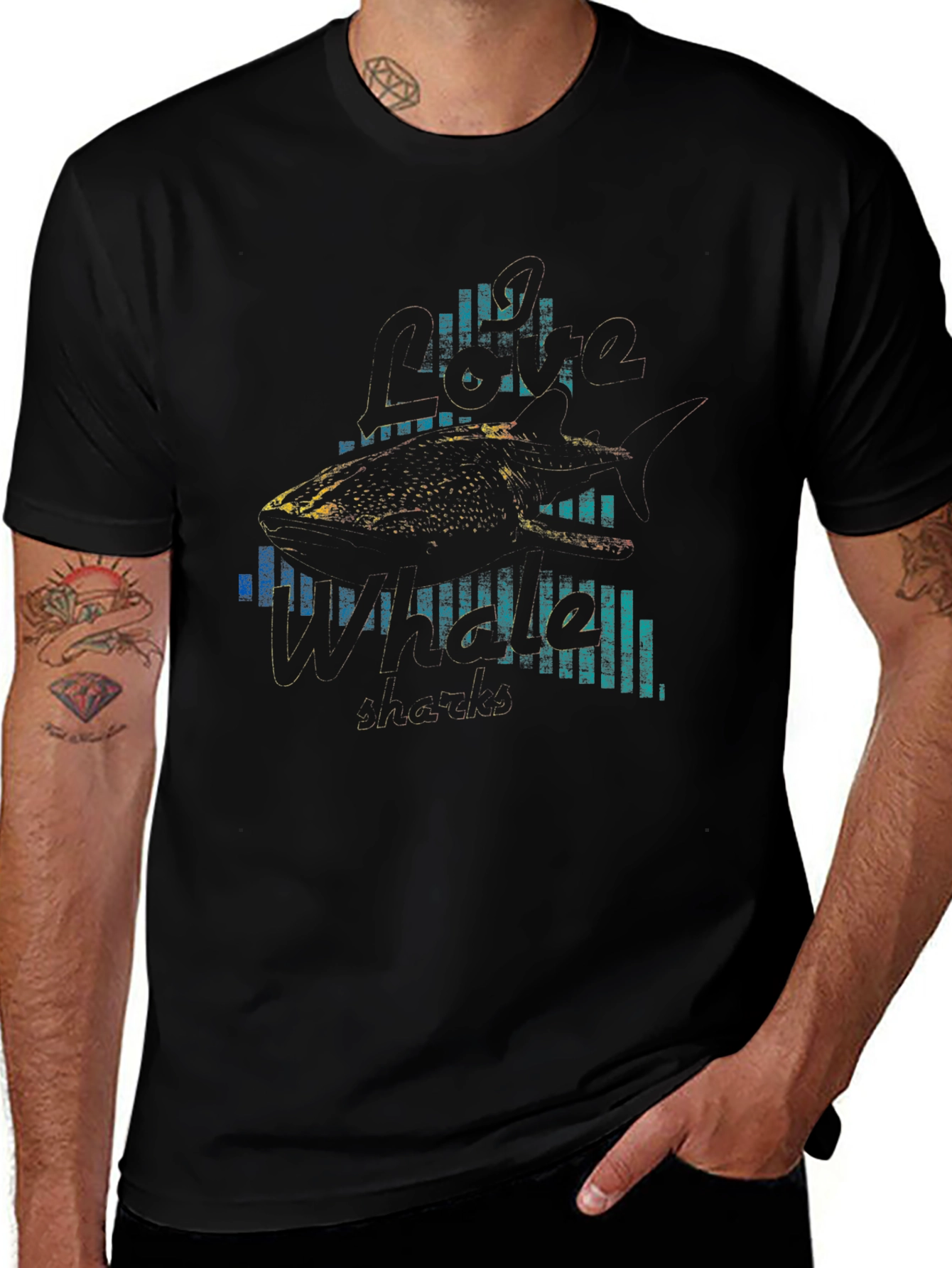 I Love Whale Sharks T-Shirt - Unique Design