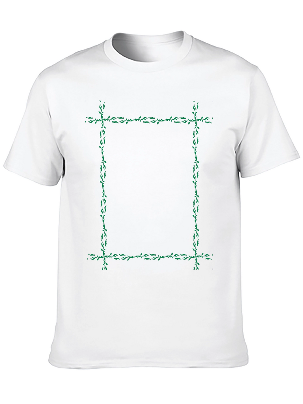 Botanical Frame Black T-Shirt