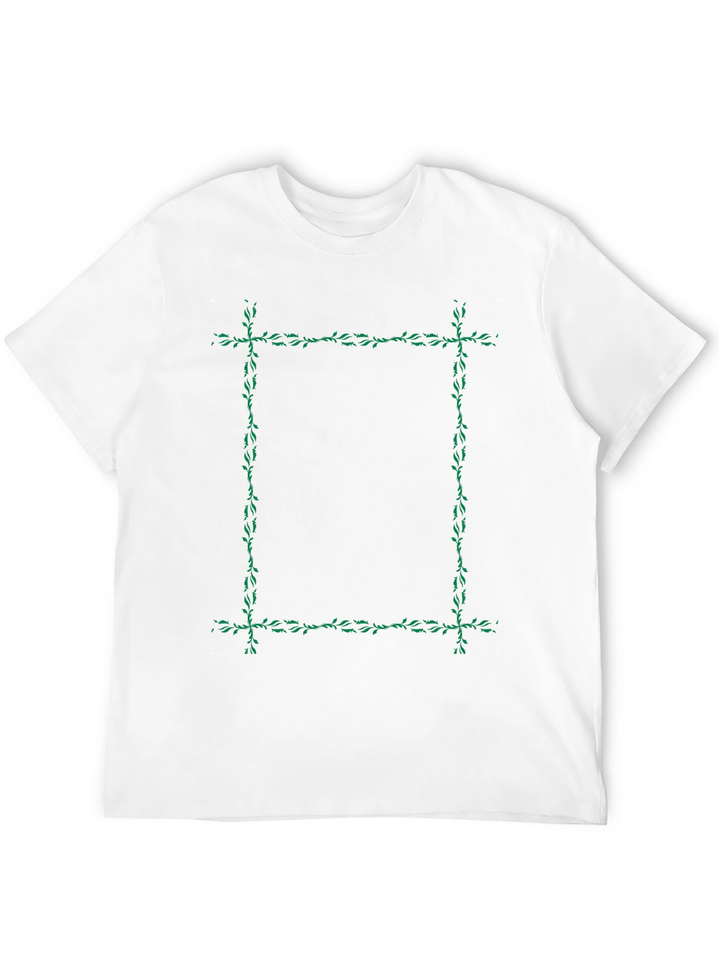 Botanical Frame Black T-Shirt