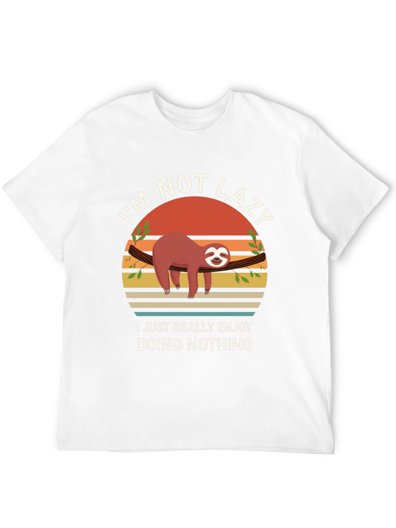 Im Not Lazy Sloth Graphic T-Shirt