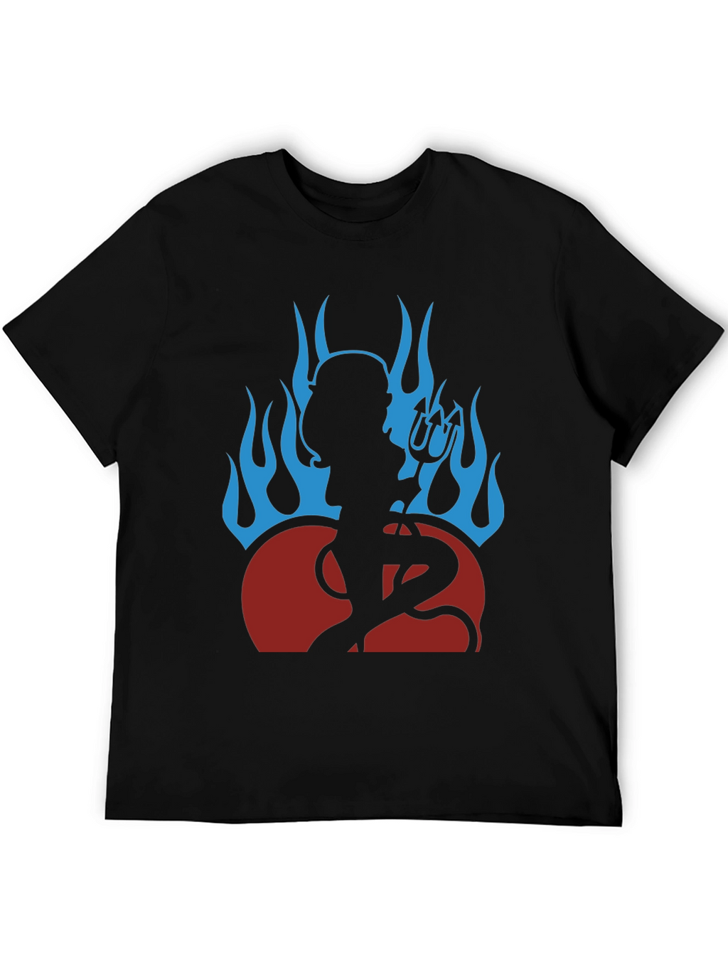 Devil Girl Graphic Tee - Black