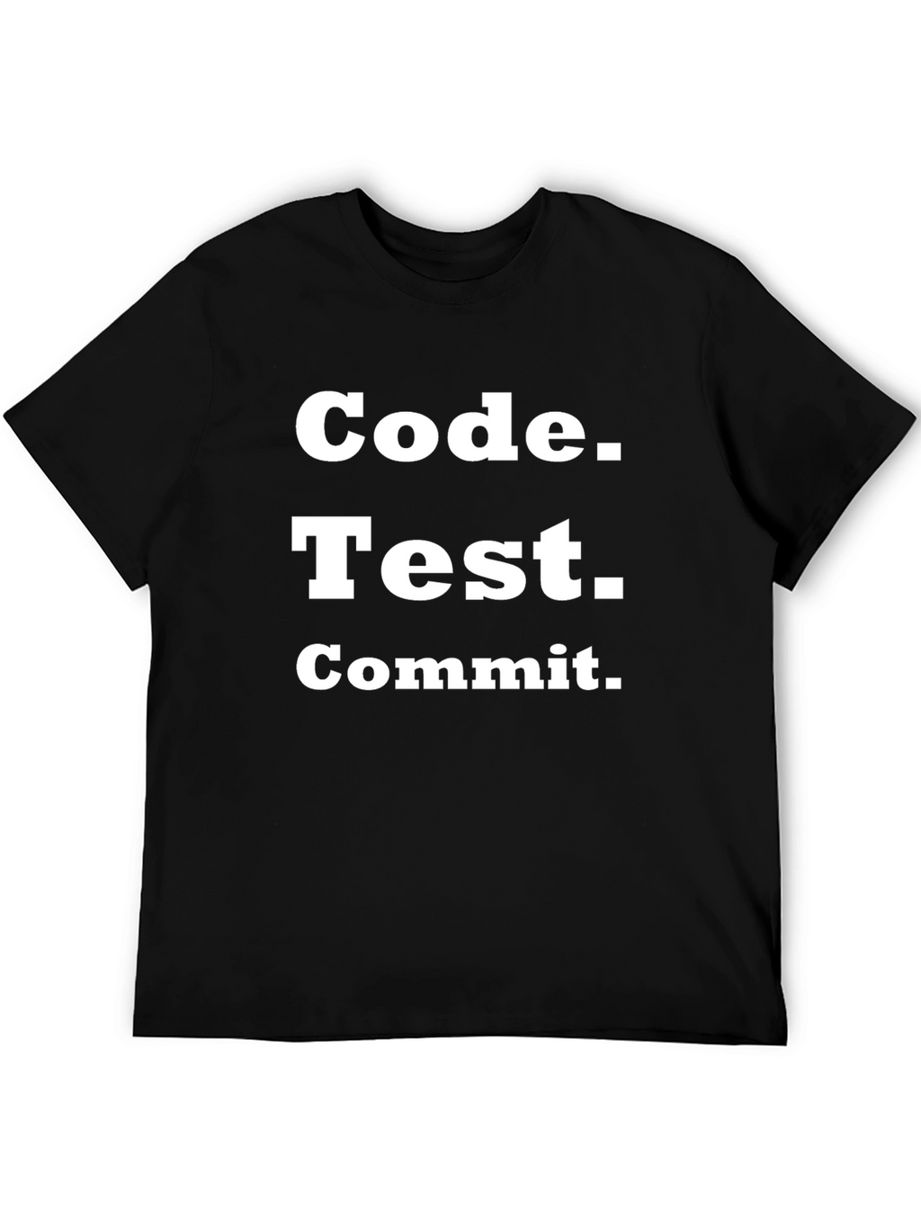 Code Test Commit Programmer T-Shirt