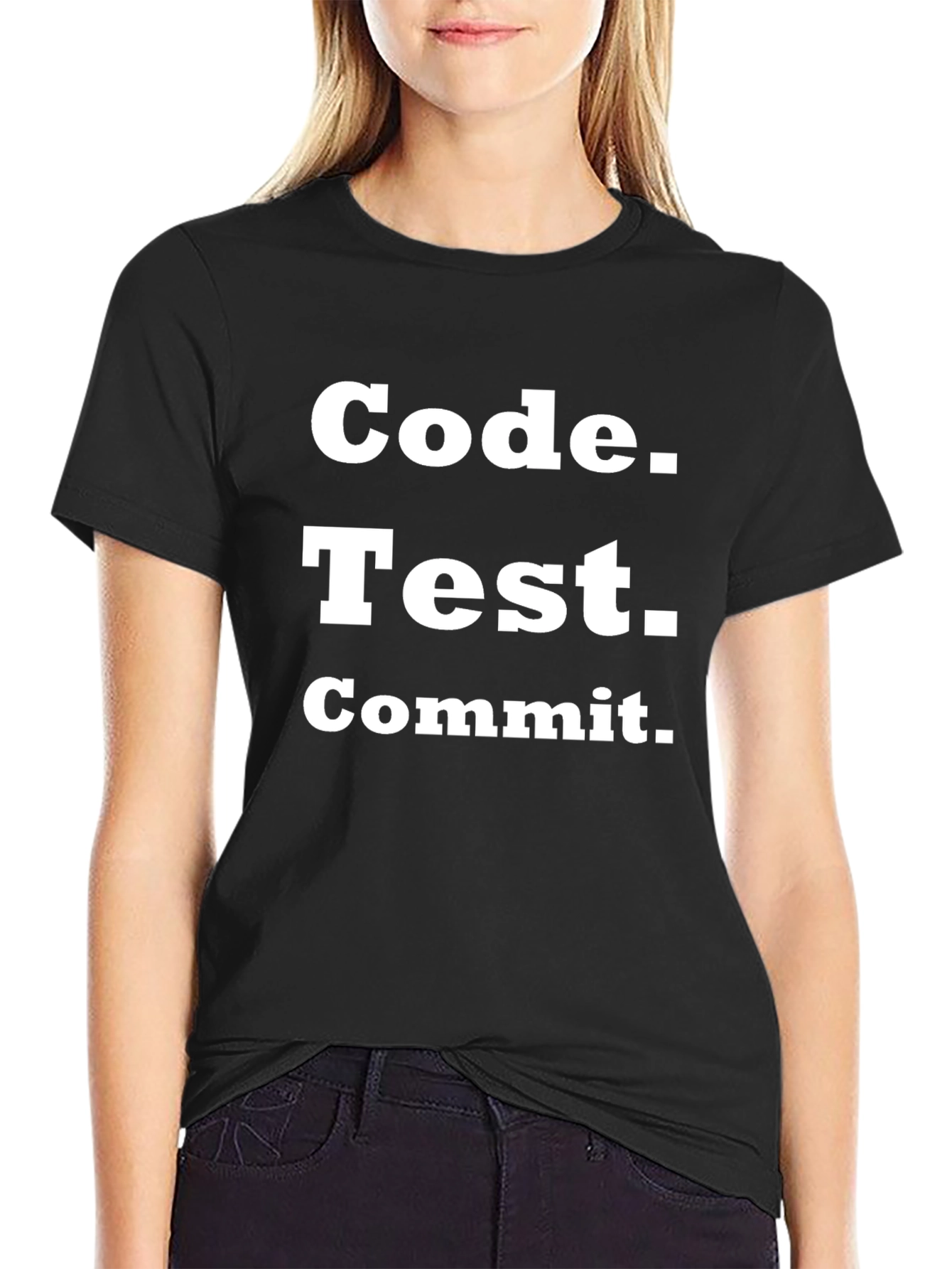 Code Test Commit Programmer T-Shirt