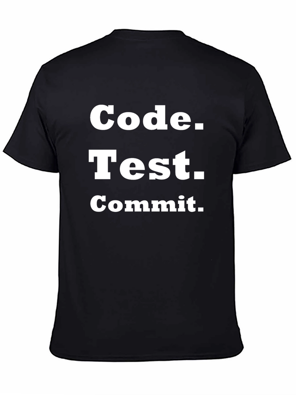 Code Test Commit Programmer T-Shirt