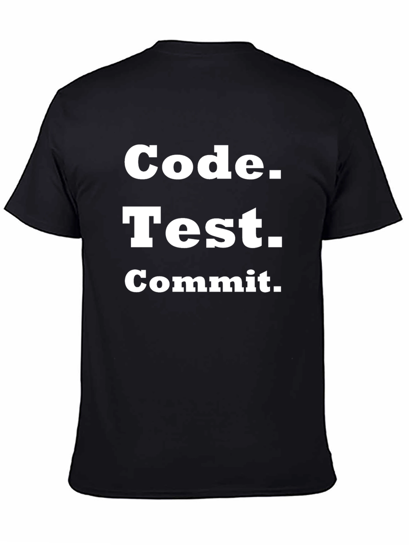 Code Test Commit Programmer T-Shirt