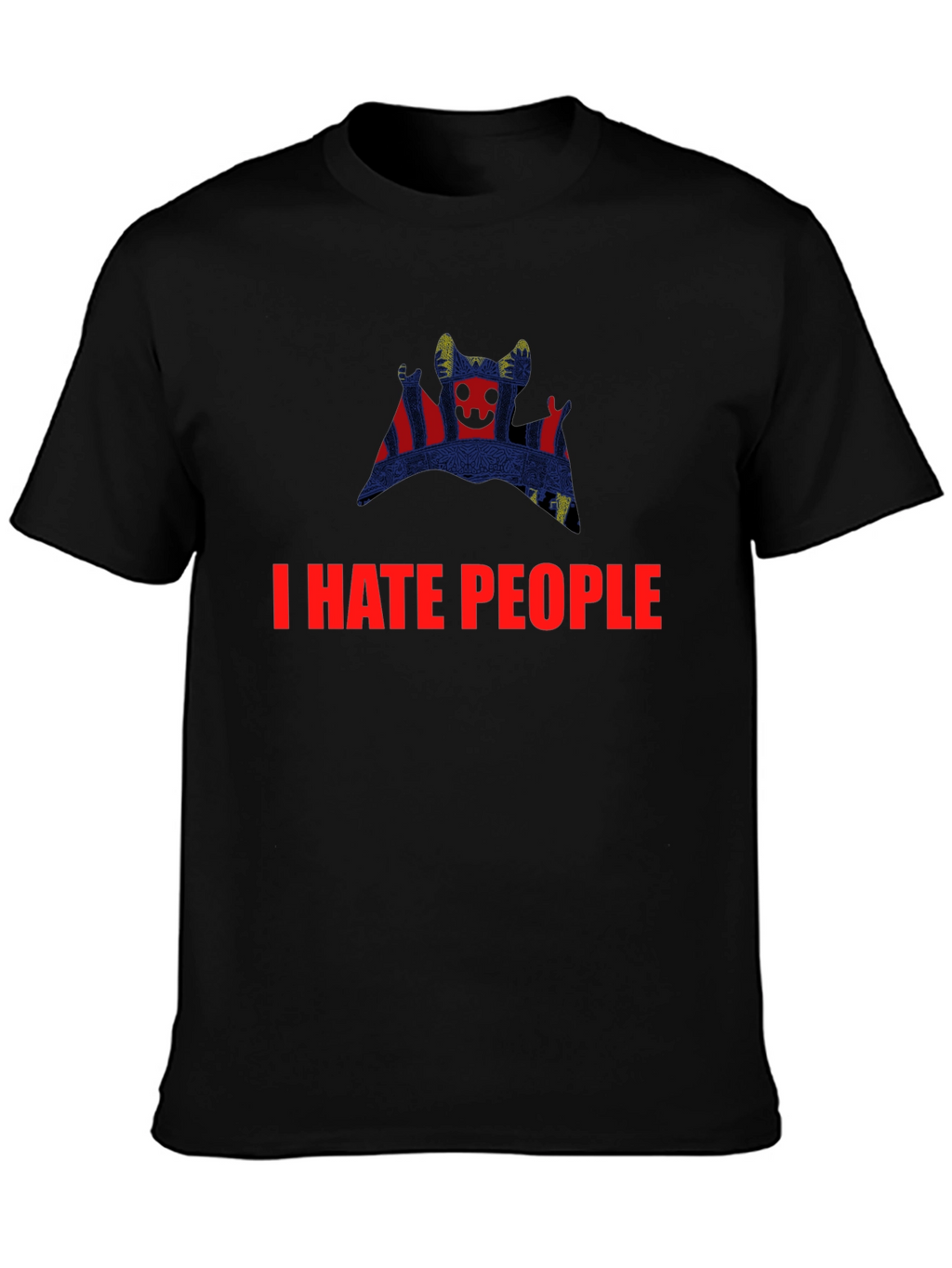 I HATE PEOPLE Graphic Tee - Unique Design