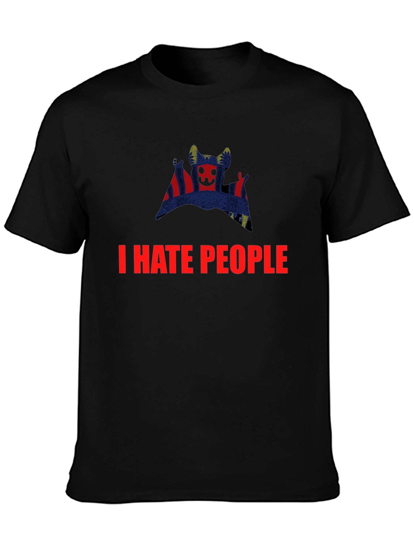 I HATE PEOPLE Graphic Tee - Unique Design