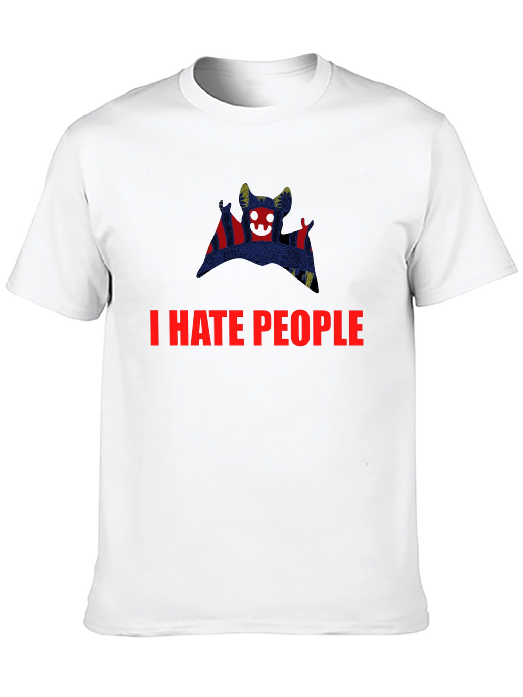 I HATE PEOPLE Graphic Tee - Unique Design