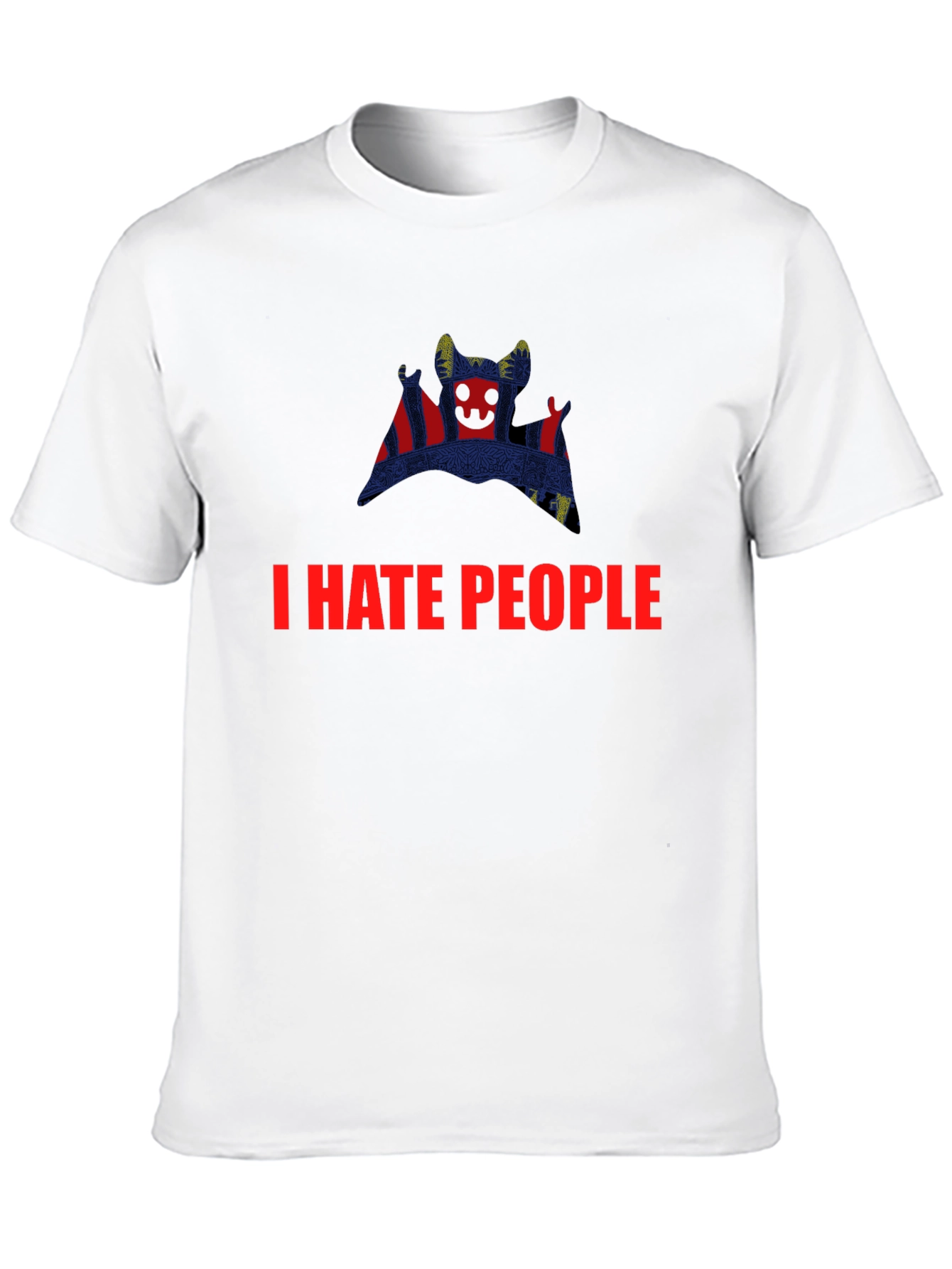 I HATE PEOPLE Graphic Tee - Unique Design