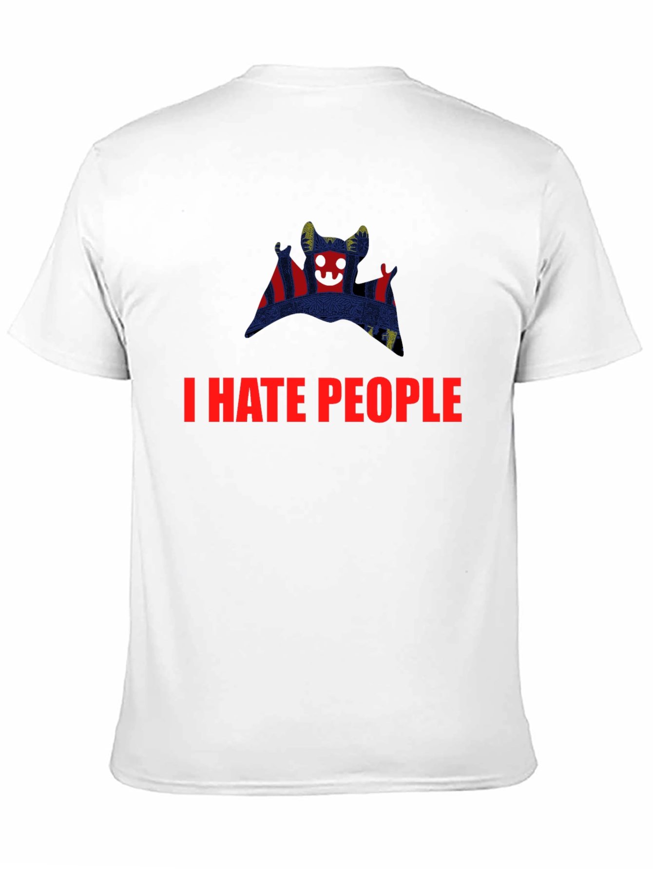 I HATE PEOPLE Graphic Tee - Unique Design