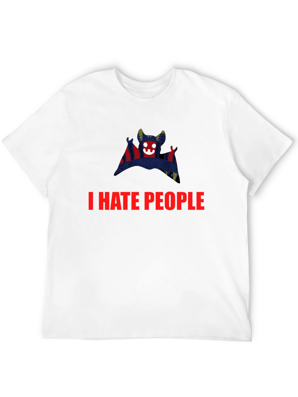 I HATE PEOPLE Graphic Tee - Unique Design