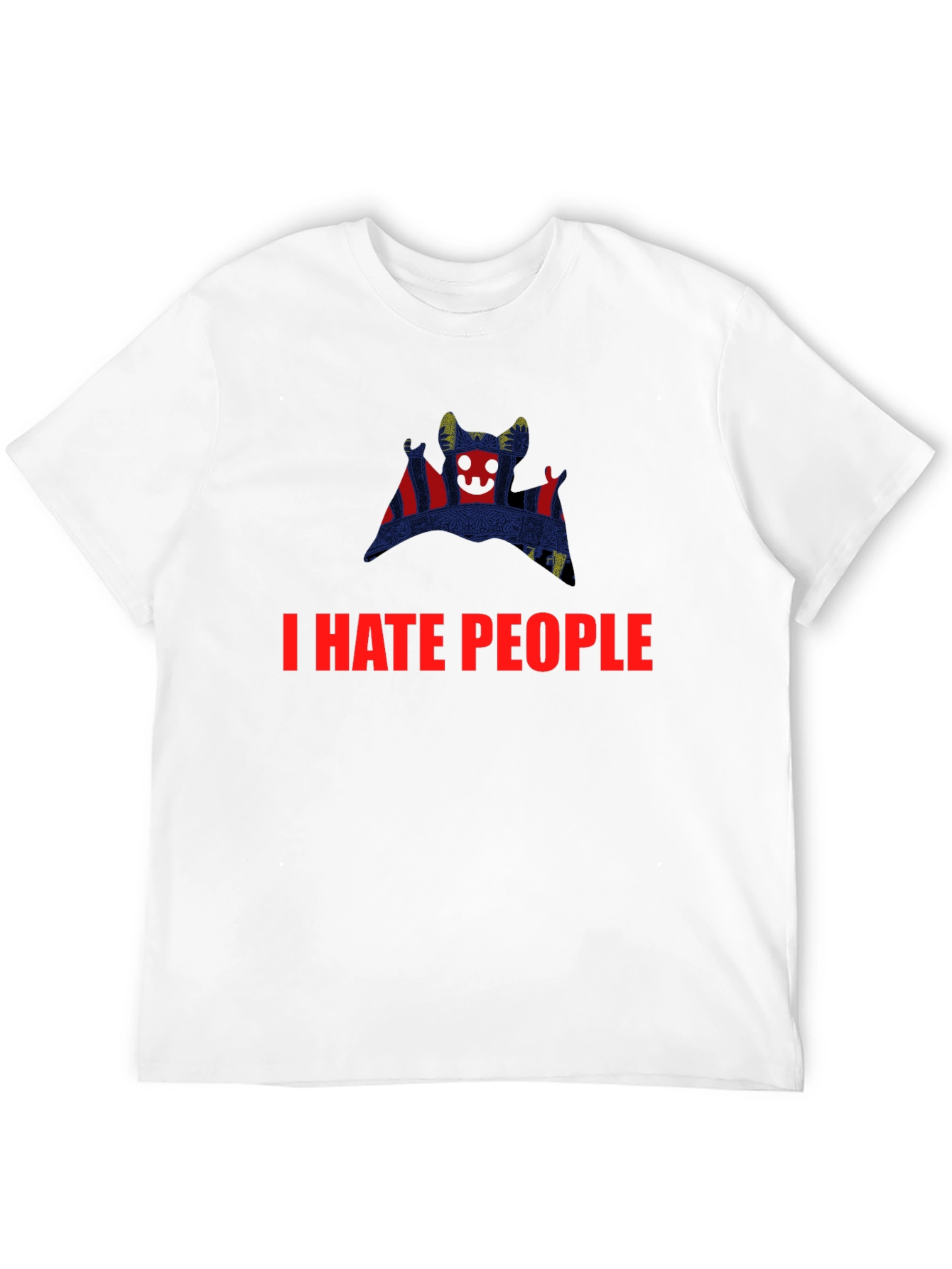 I HATE PEOPLE Graphic Tee - Unique Design