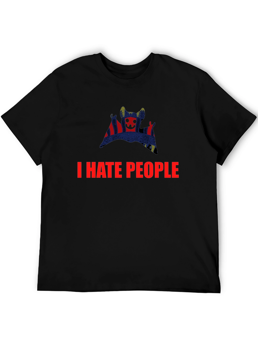 I HATE PEOPLE Graphic Tee - Unique Design