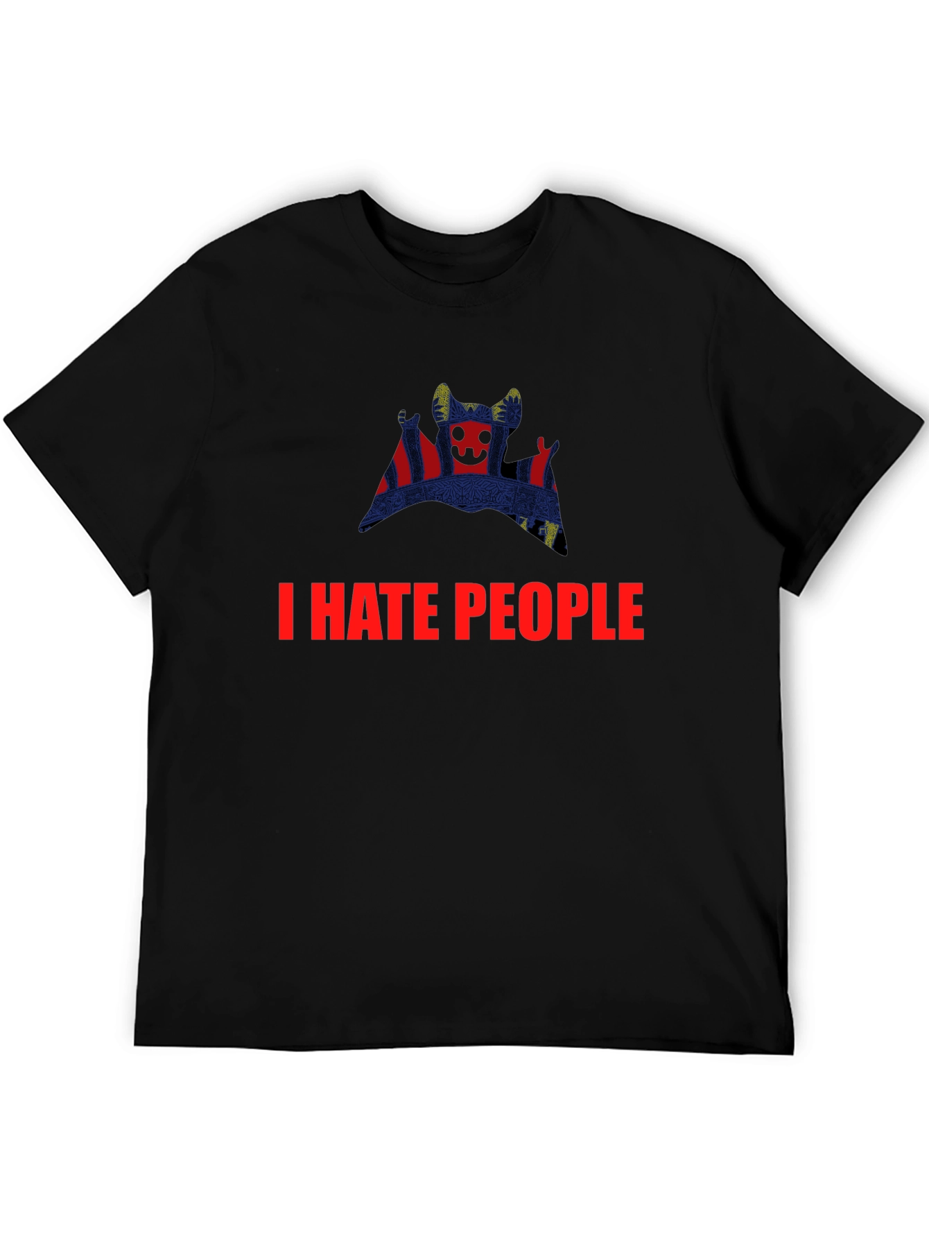 I HATE PEOPLE Graphic Tee - Unique Design