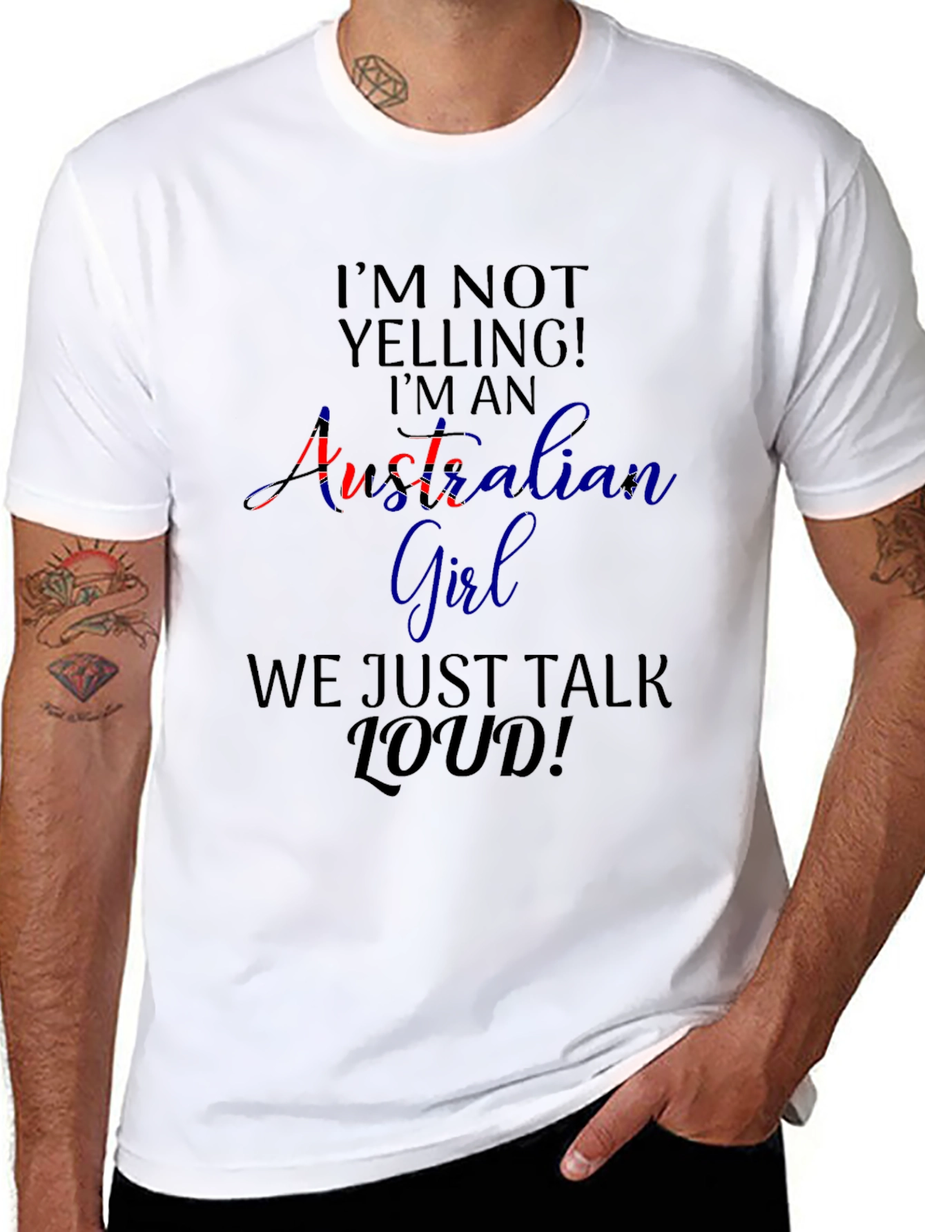 Australian Girl Loud Talk T-Shirt