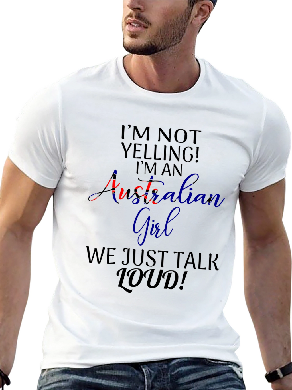 Australian Girl Loud Talk T-Shirt