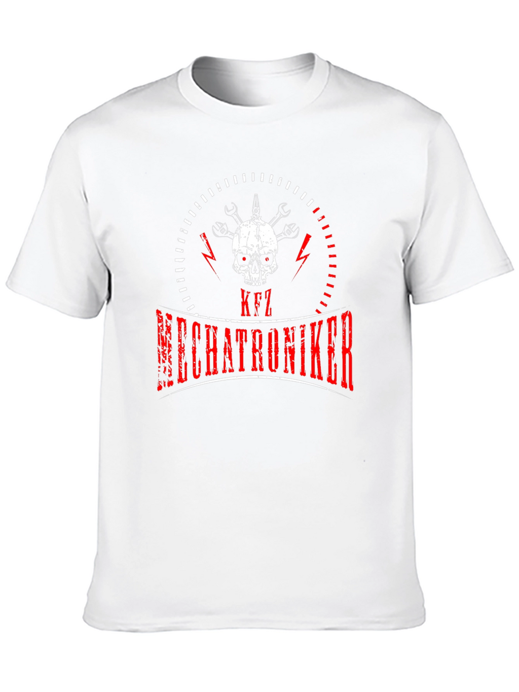 KFZ Mechatroniker Skull T-Shirt - Mechanic Tee