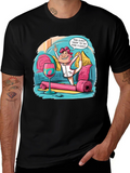 Yoga & Wine Funny T-Shirt