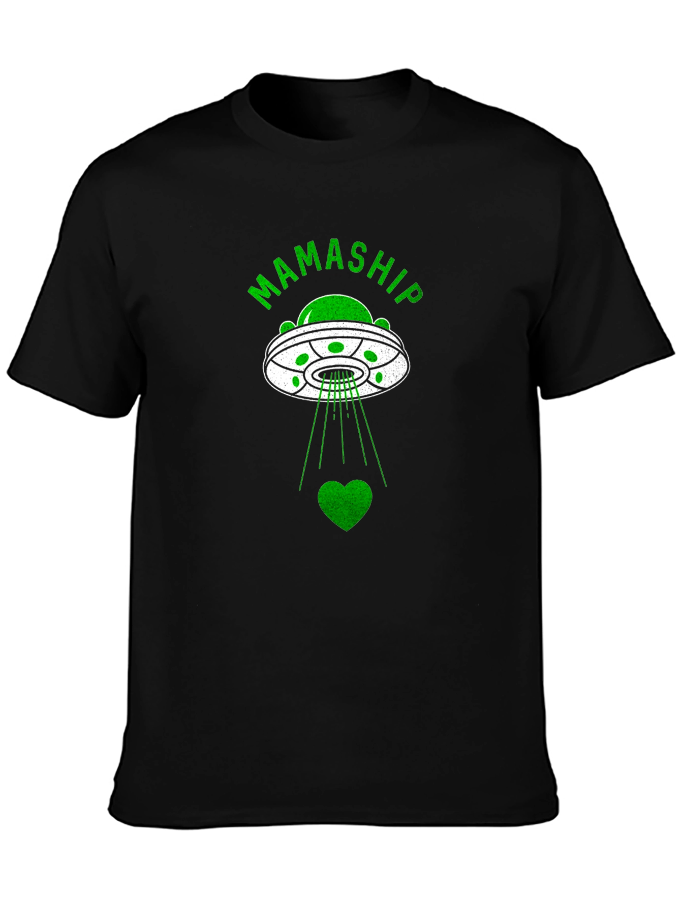Mamaship UFO Heartbeam Graphic T-Shirt