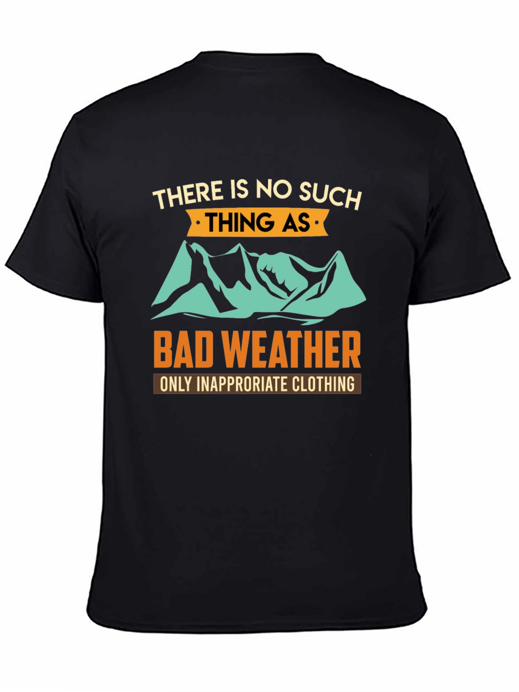 Bad Weather Graphic Tee - Outdoor Adventure Shirt