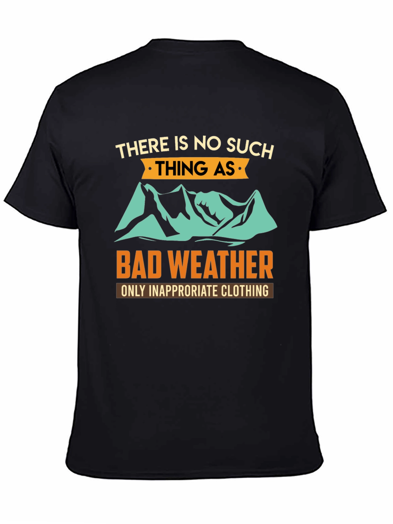 Bad Weather Graphic Tee - Outdoor Adventure Shirt