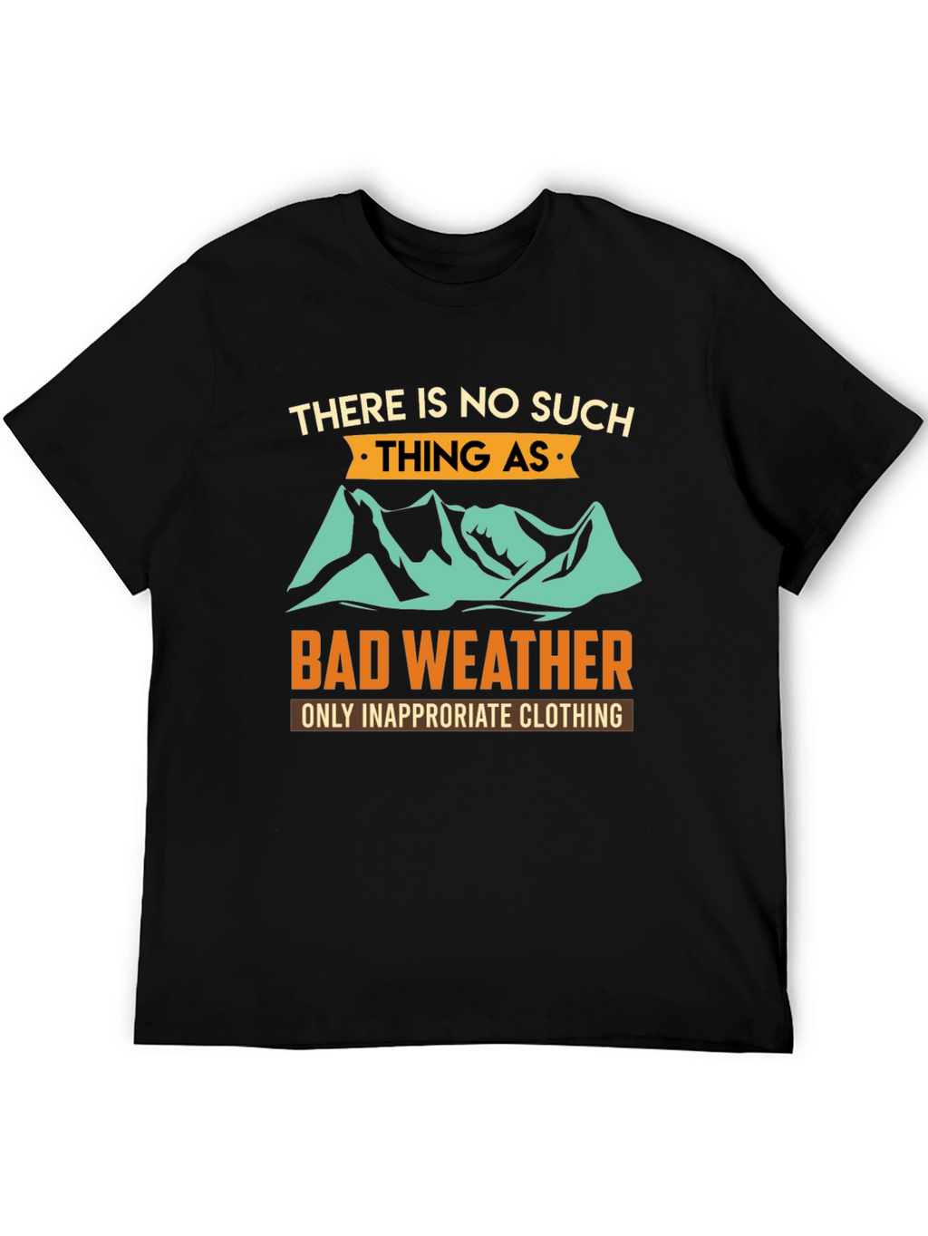 Bad Weather Graphic Tee - Outdoor Adventure Shirt