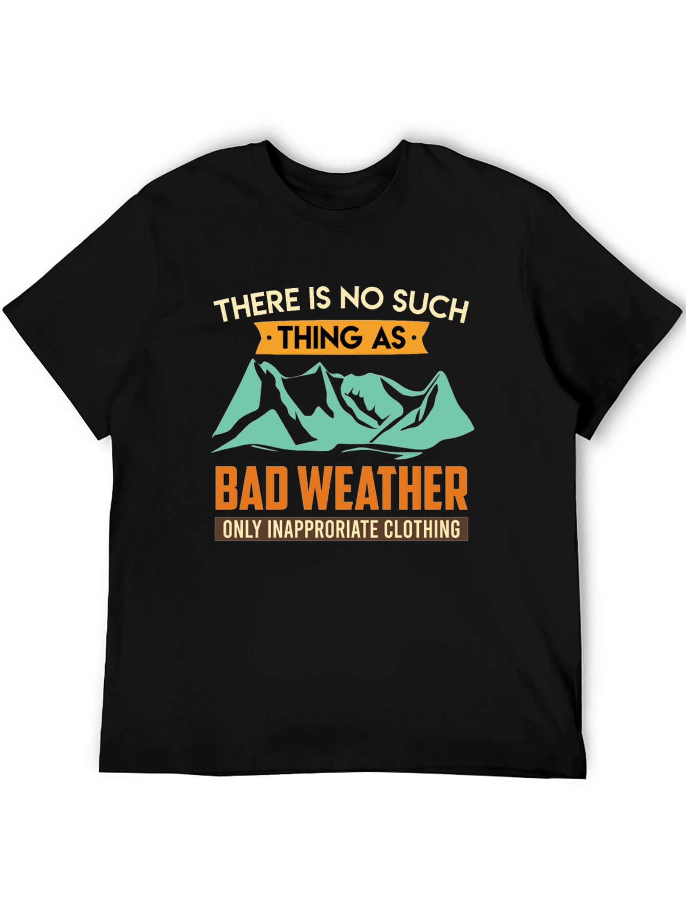 Bad Weather Graphic Tee - Outdoor Adventure Shirt
