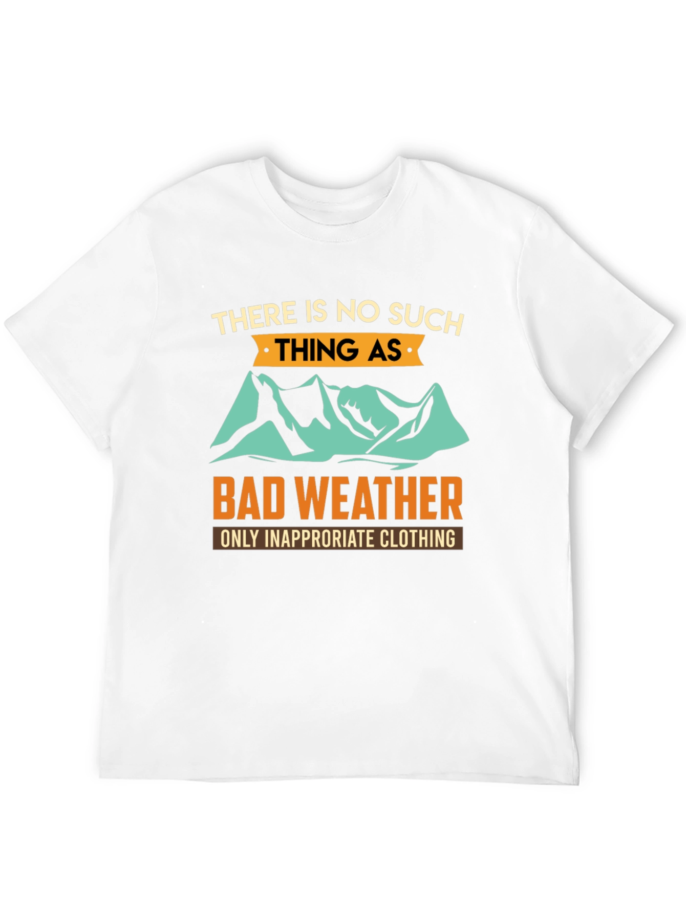 Bad Weather Graphic Tee - Outdoor Adventure Shirt