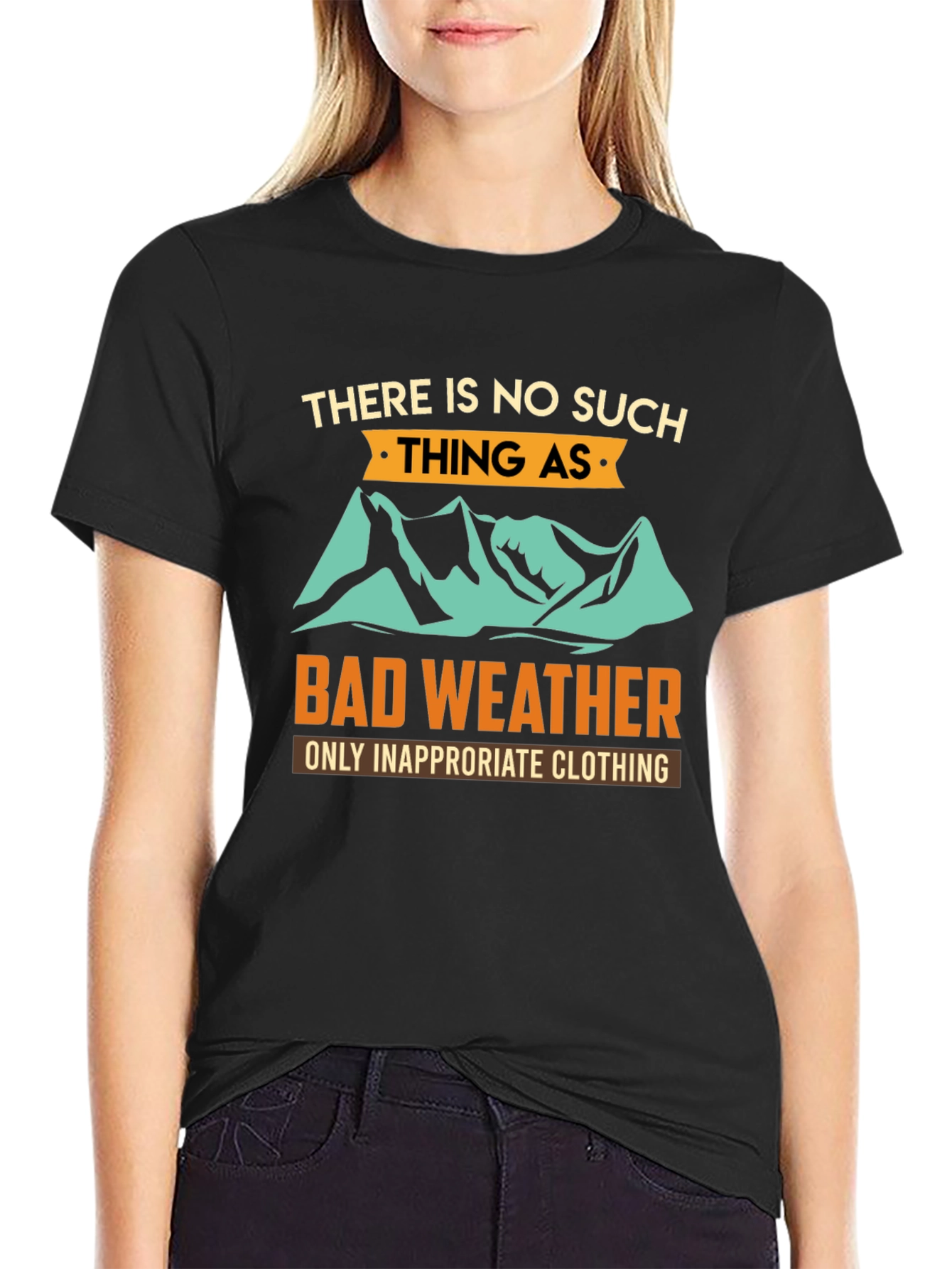 Bad Weather Graphic Tee - Outdoor Adventure Shirt