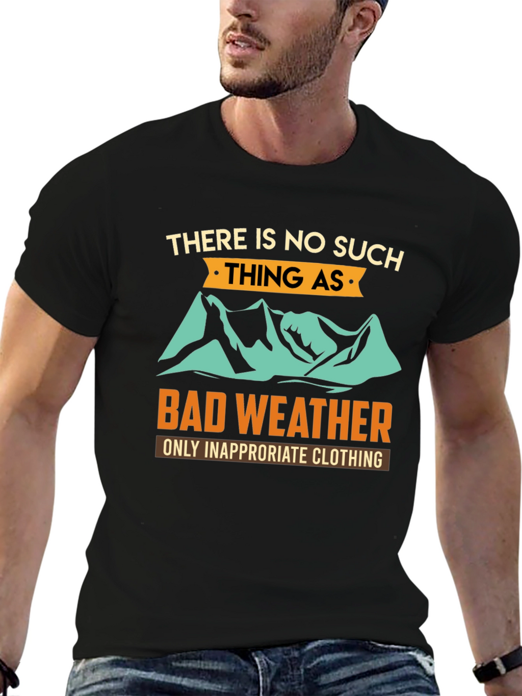 Bad Weather Graphic Tee - Outdoor Adventure Shirt