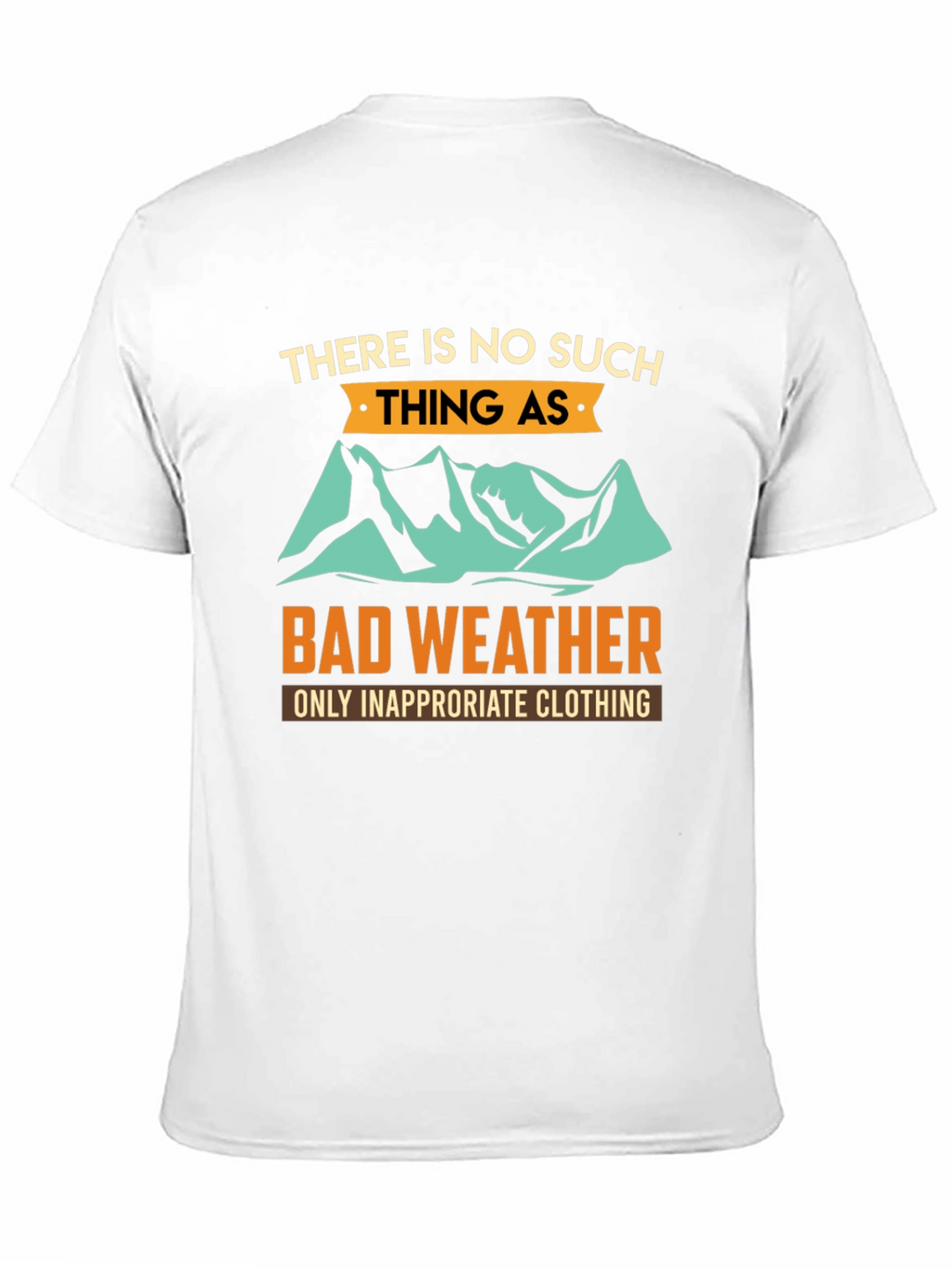 Bad Weather Graphic Tee - Outdoor Adventure Shirt