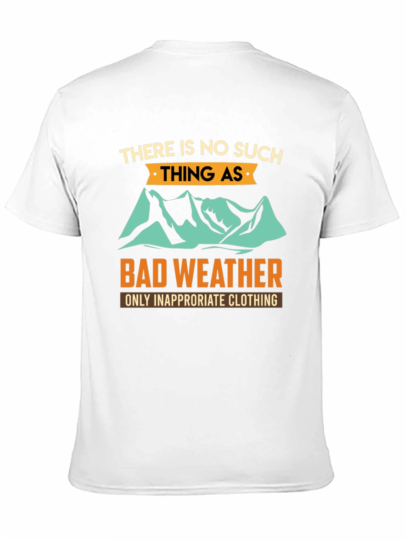 Bad Weather Graphic Tee - Outdoor Adventure Shirt