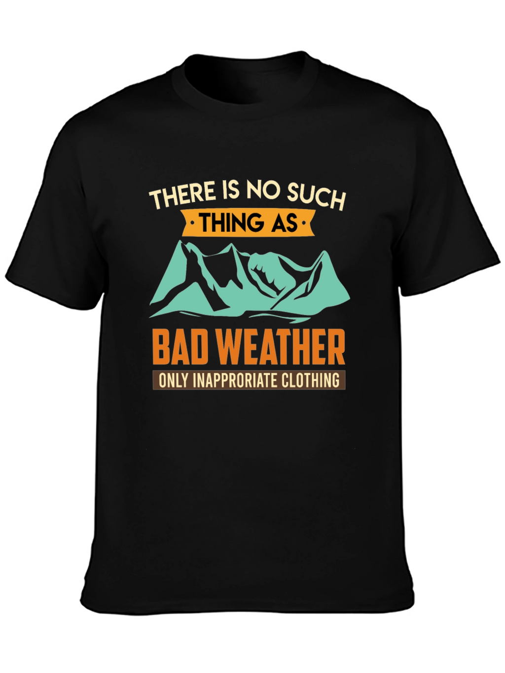 Bad Weather Graphic Tee - Outdoor Adventure Shirt