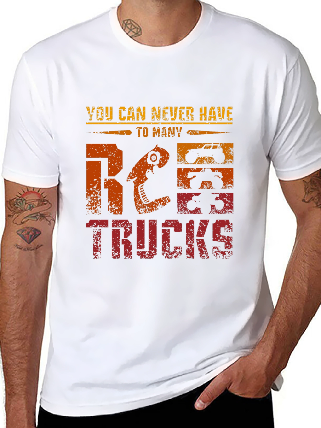 RC Trucks Graphic Tee - Never Have Too Many!