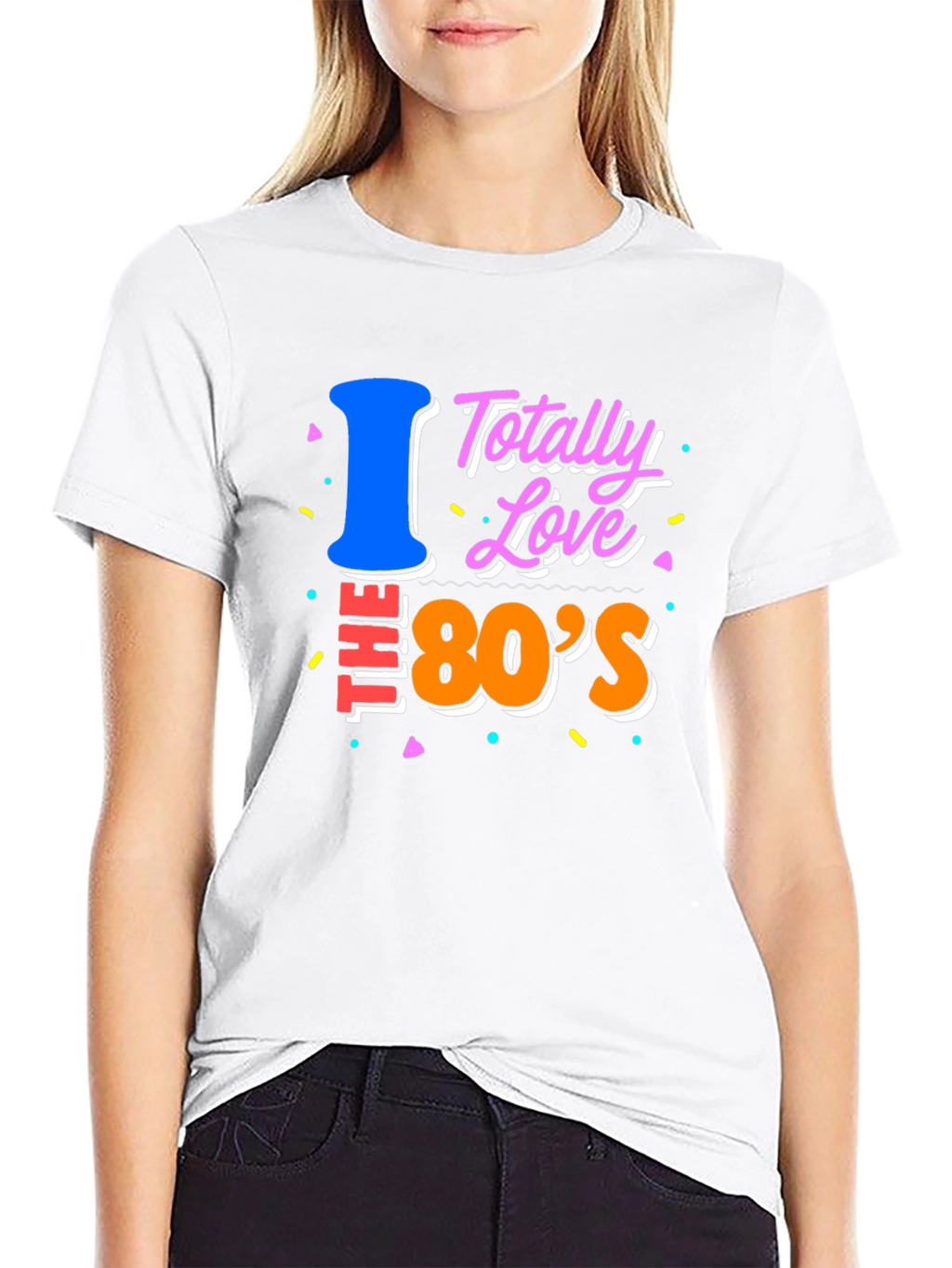 I Love the 80s Retro Graphic Tee