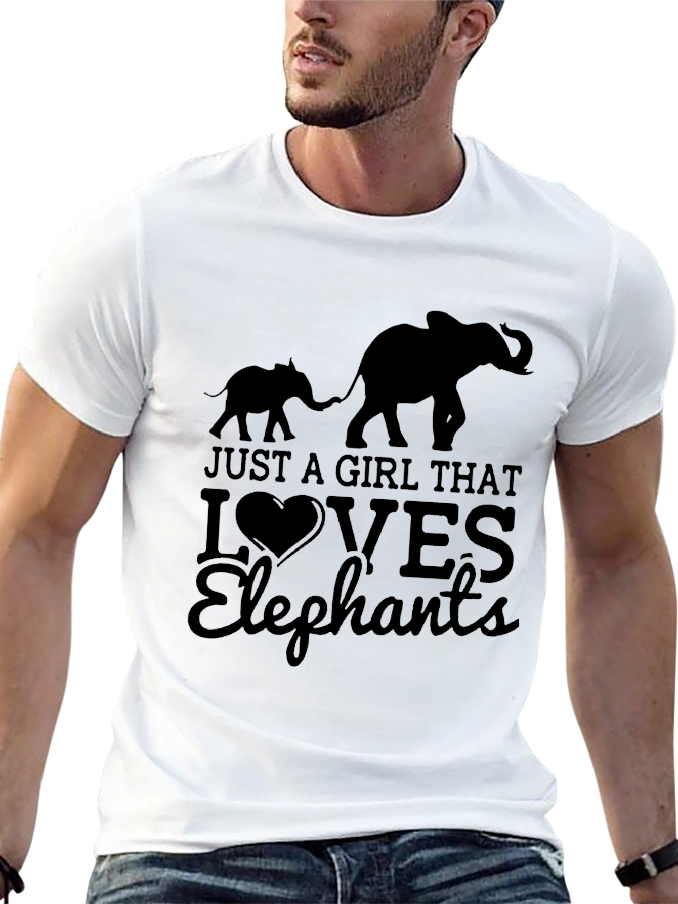 Elephant Lover Graphic Tee