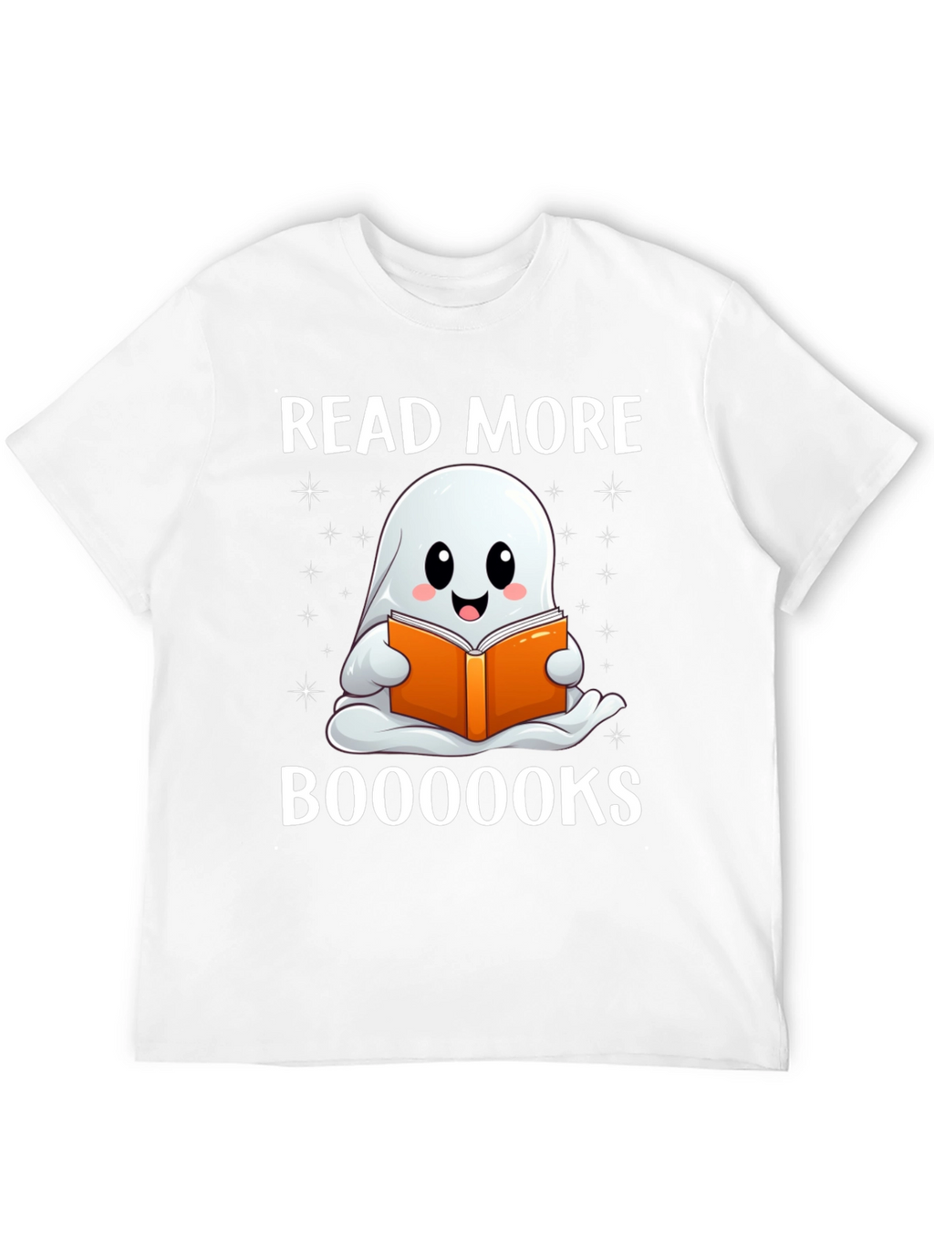 Read More Booooks Halloween Ghost T-Shirt
