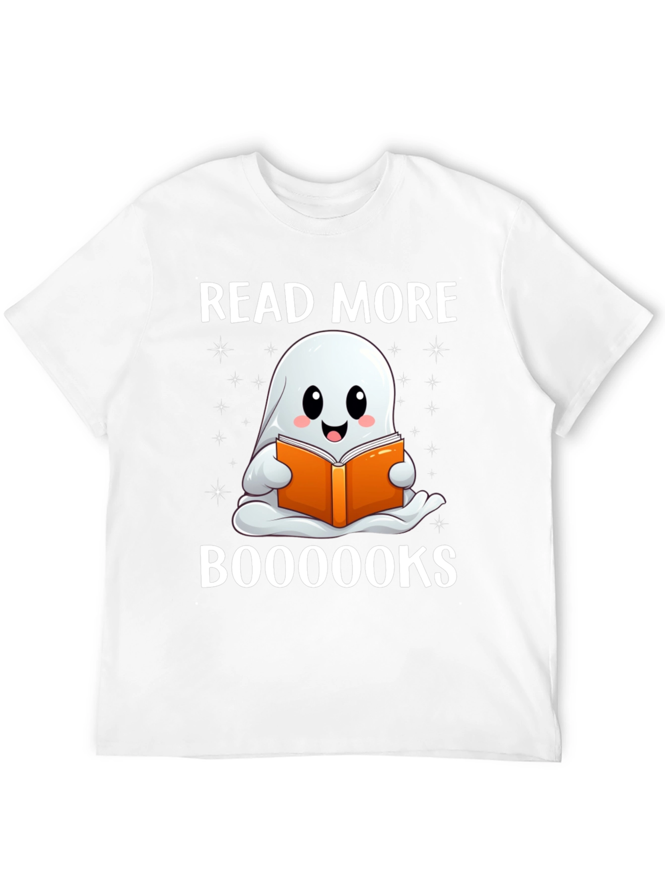 Read More Booooks Halloween Ghost T-Shirt